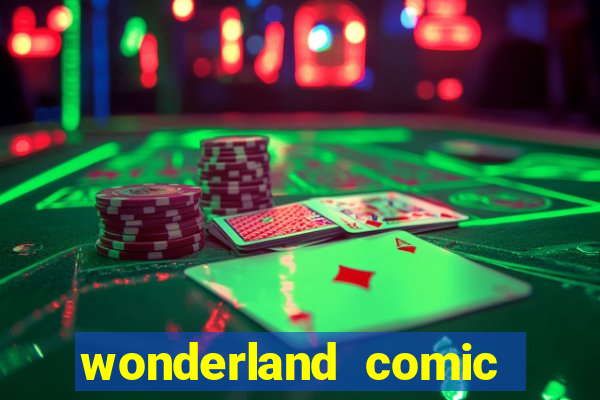 wonderland comic studio alphabet